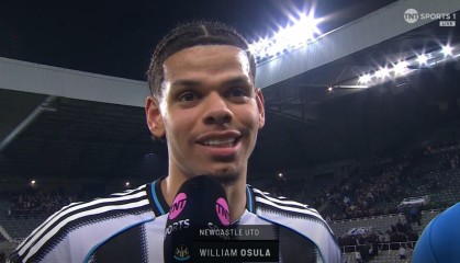 开云体育入口-奥苏拉：我昨天在训练中就一直在练内切射门，努力得到了回报