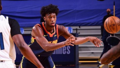 昔日榜眼秀已无未来？曝勇士下赛季或将下放怀斯曼